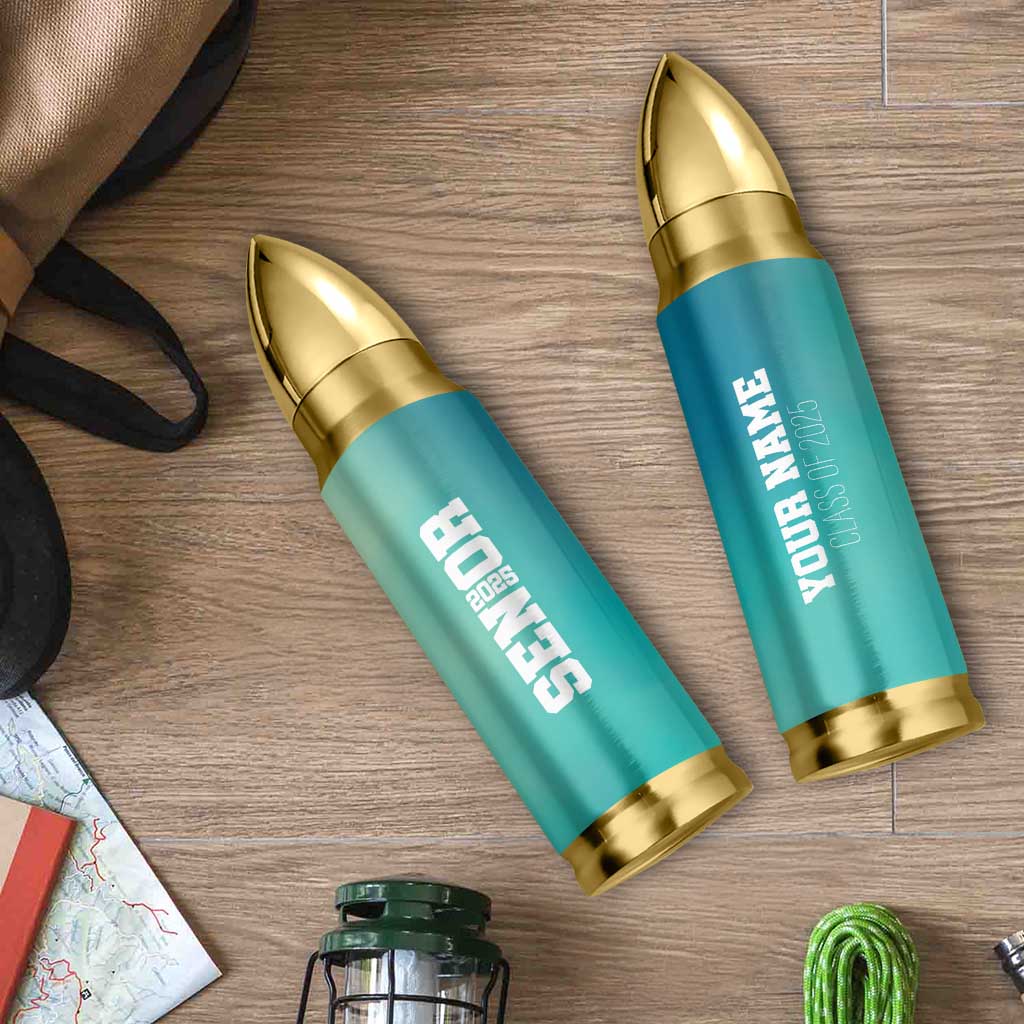Personalized Graduation Gifts Bullet Tumbler Custom Name Seniors Class Of 2025