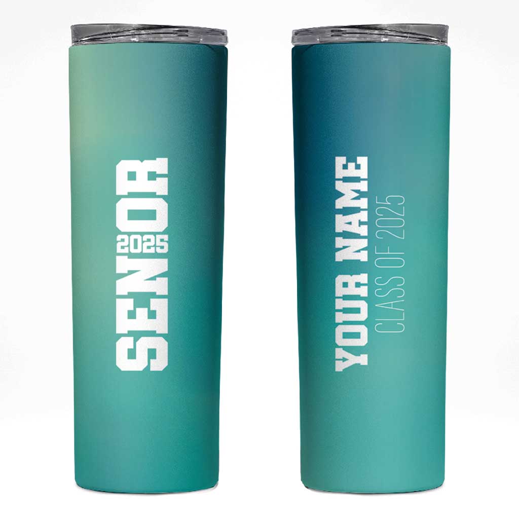 Personalized Graduation Gifts Skinny Tumbler Custom Name Seniors Class Of 2025