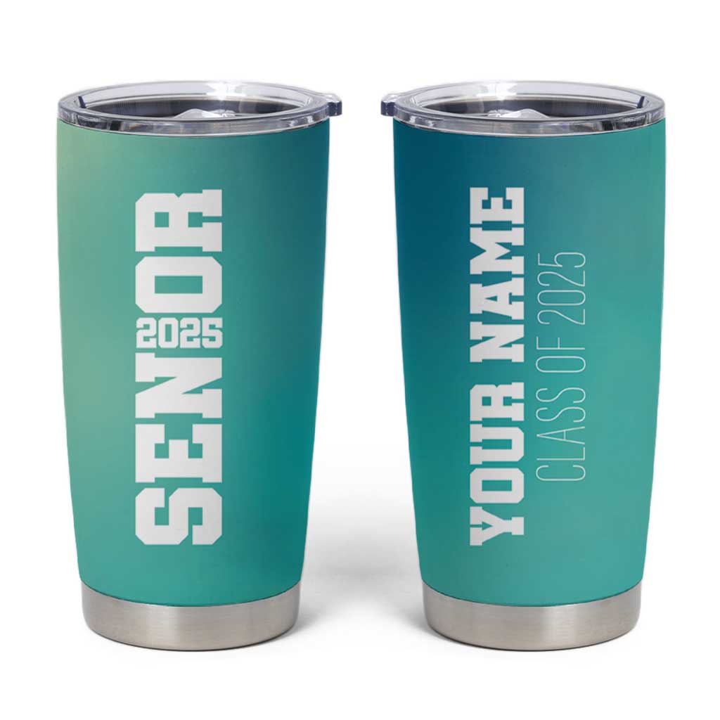 Personalized Graduation Gifts Tumbler Cup Custom Name Seniors Class Of 2025