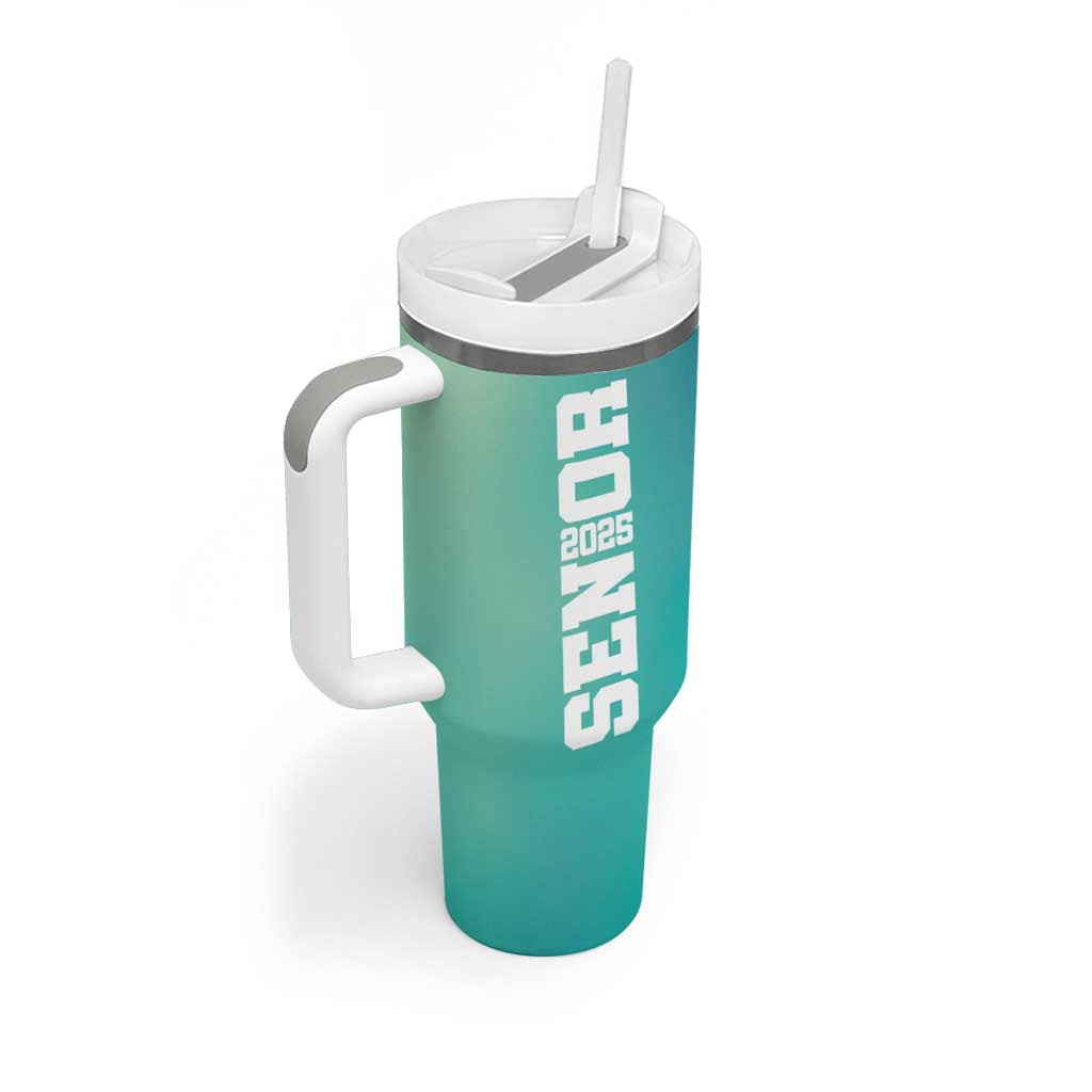 Personalized Graduation Gifts Tumbler With Handle Custom Name Seniors Class Of 2025