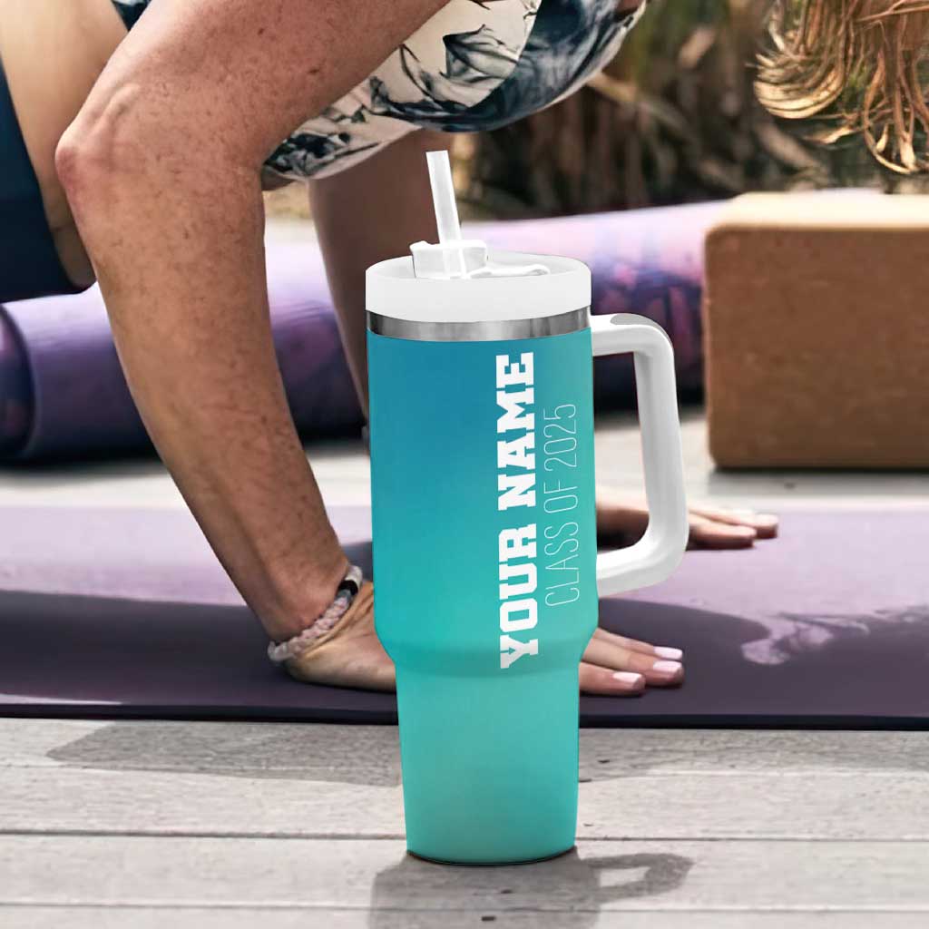 Personalized Graduation Gifts Tumbler With Handle Custom Name Seniors Class Of 2025