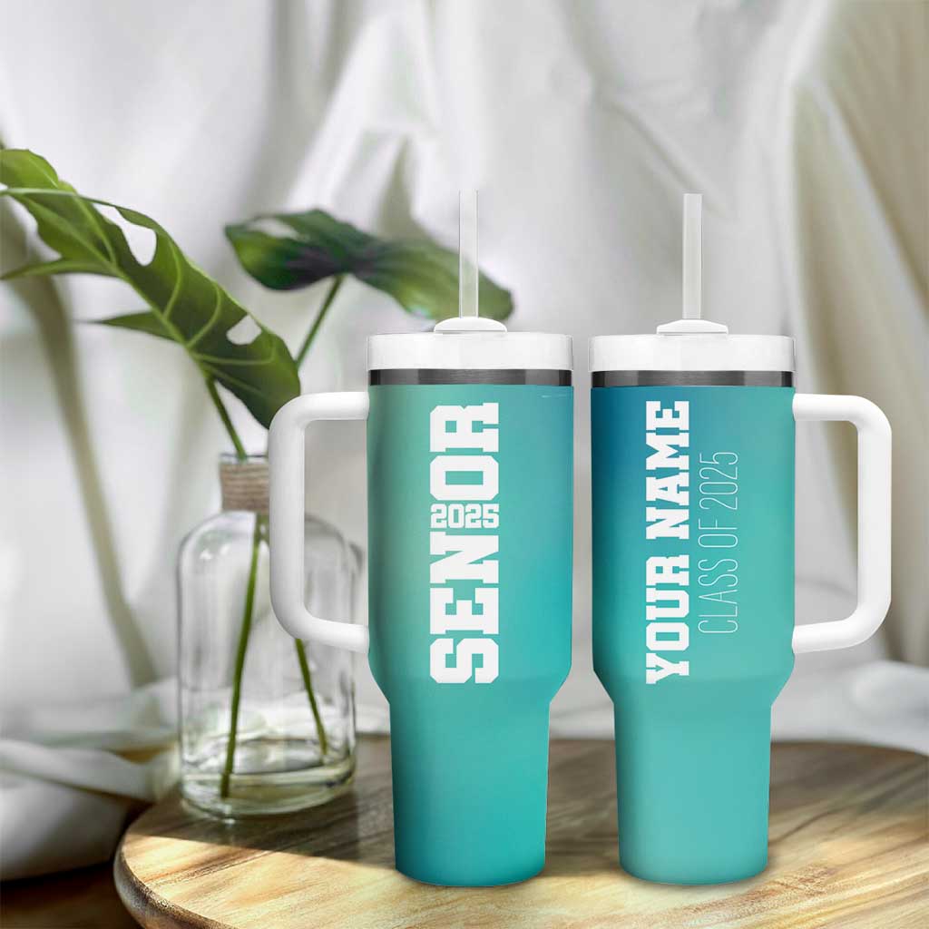Personalized Graduation Gifts Tumbler With Handle Custom Name Seniors Class Of 2025