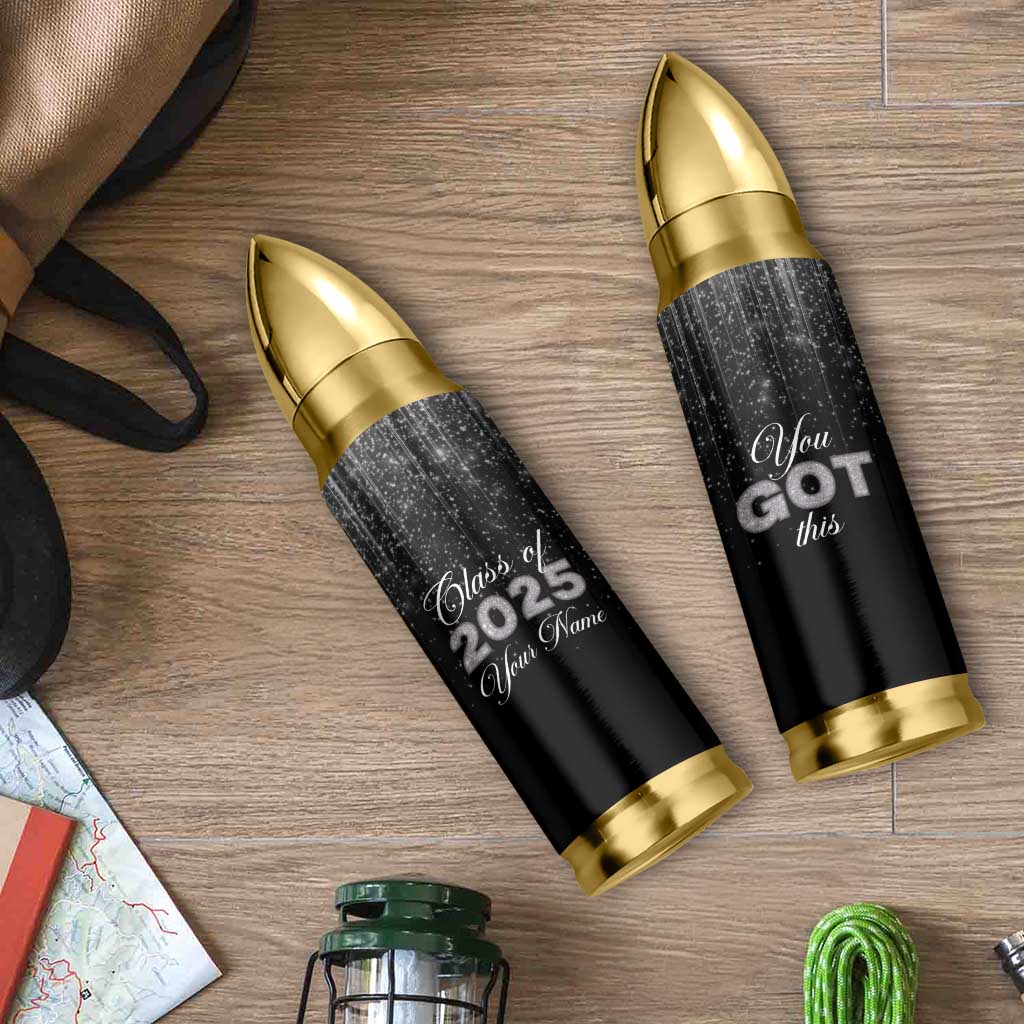 Personalized Graduation Gifts Bullet Tumbler Custom Name Congrats You Got This Class Of 2025