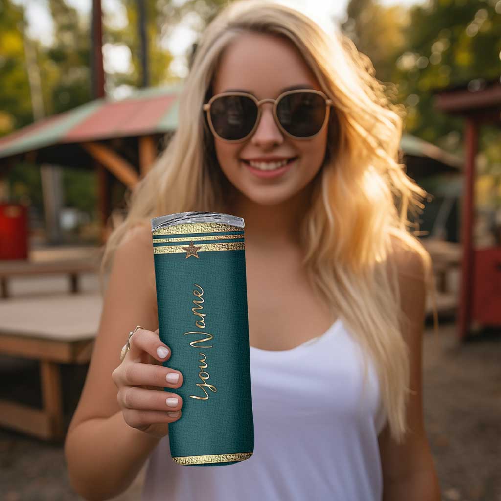Personalized Graduation Gifts Skinny Tumbler Custom Name Class Of 2025 Let The Adventure Begin