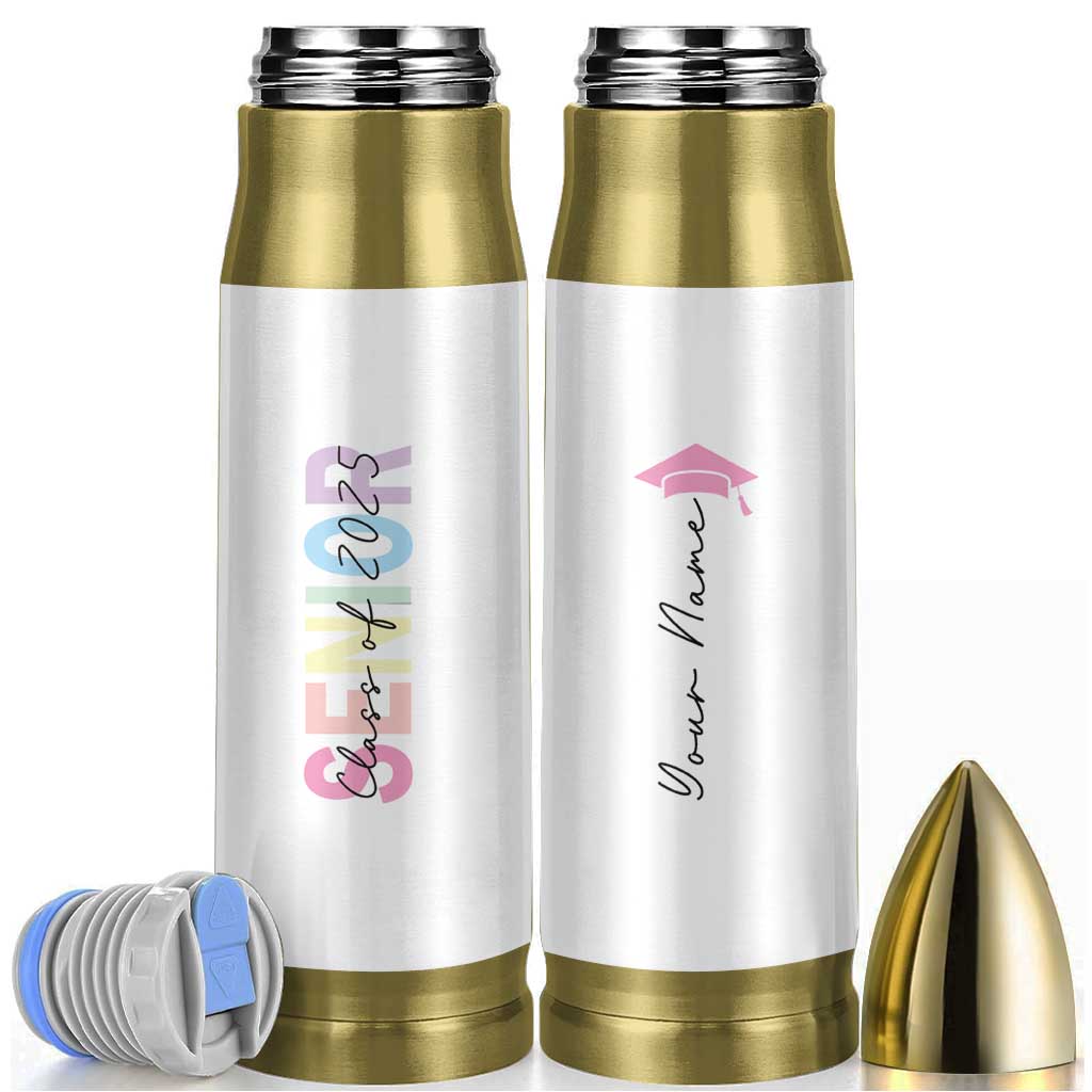 Personalized Graduation Gifts For Senior Bullet Tumbler Custom Name Class Of 2025