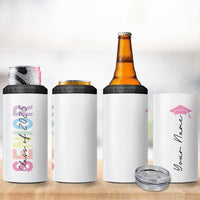 Personalized Graduation Gifts For Senior 4 in 1 Can Cooler Tumbler Custom Name Class Of 2025