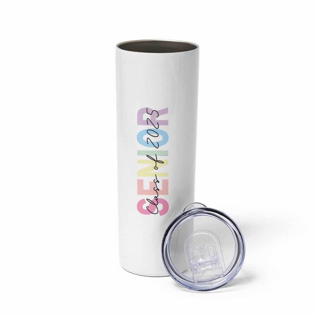Personalized Graduation Gifts For Senior Skinny Tumbler Custom Name Class Of 2025