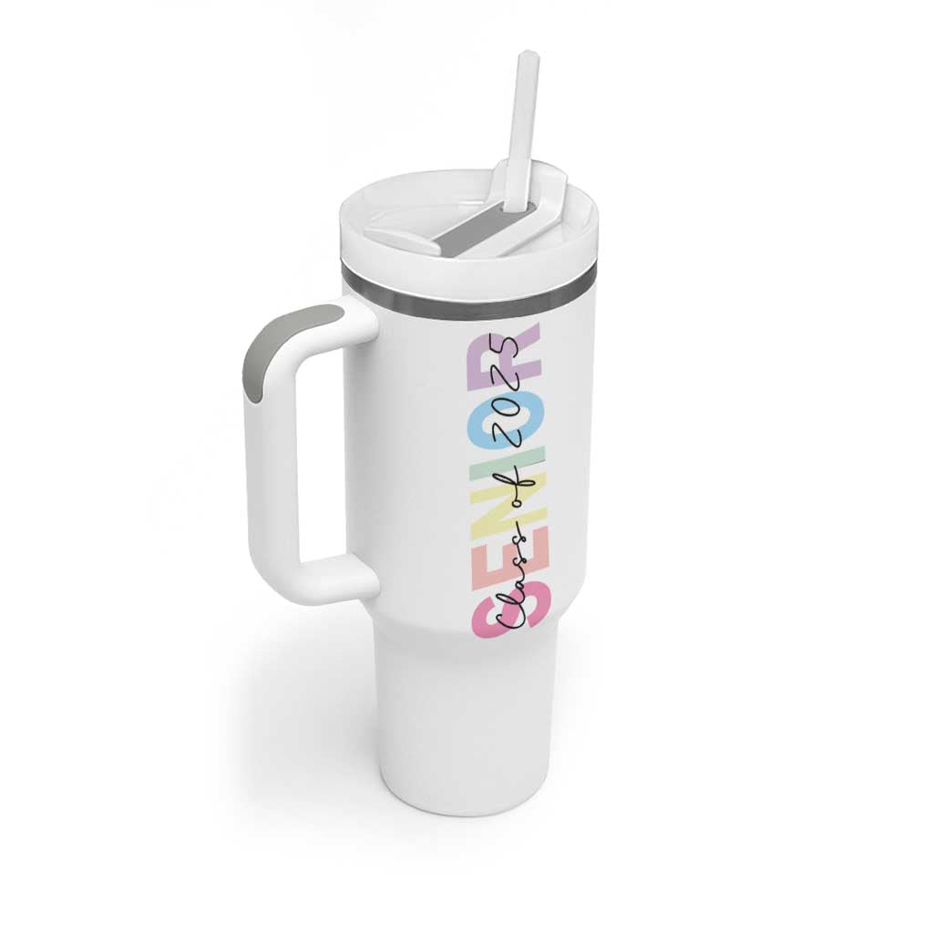 Personalized Graduation Gifts For Senior Tumbler With Handle Custom Name Class Of 2025