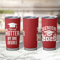 Funny Graduation Gifts Tumbler Cup Officially Hotter By One Degree