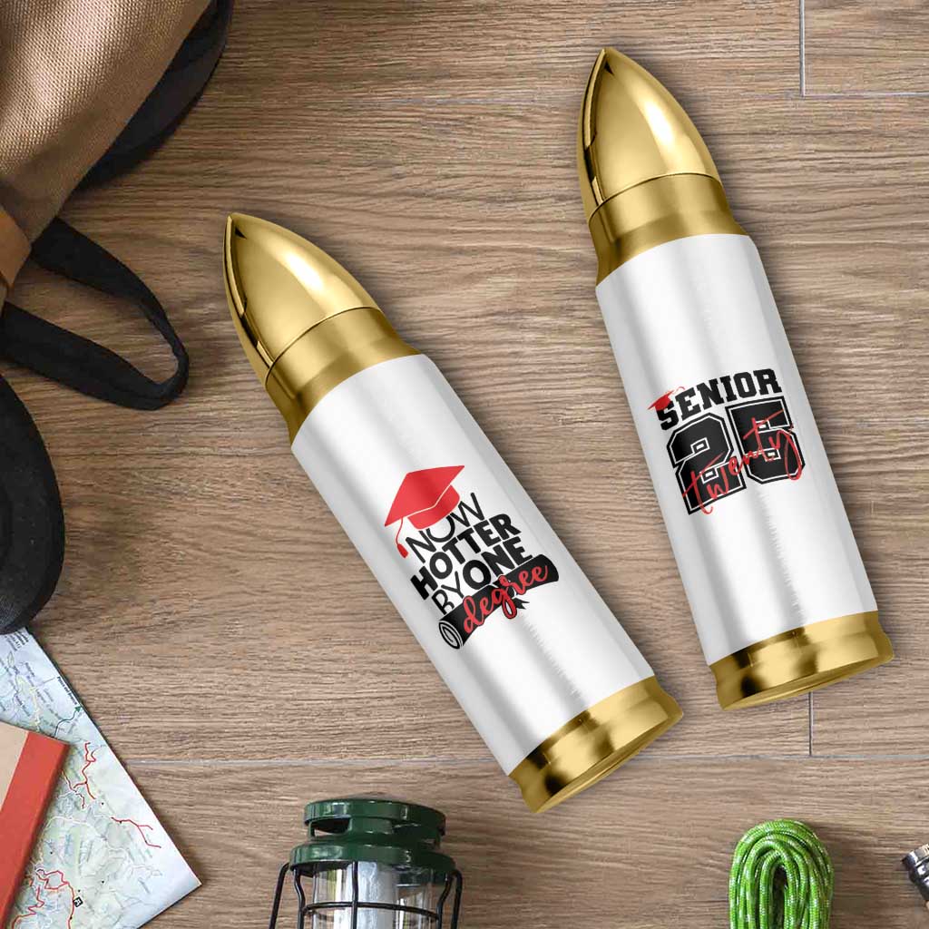 Funny Graduation Gifts Bullet Tumbler Now Hotter By One Degree Retro