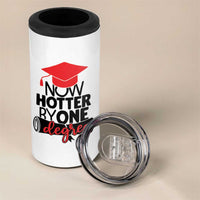 Funny Graduation Gifts 4 in 1 Can Cooler Tumbler Now Hotter By One Degree Retro