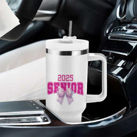 Graduation Gifts For Women Tumbler With Handle She Believed She Could So She Did Seniors Class Of 2025 Coquette Bow