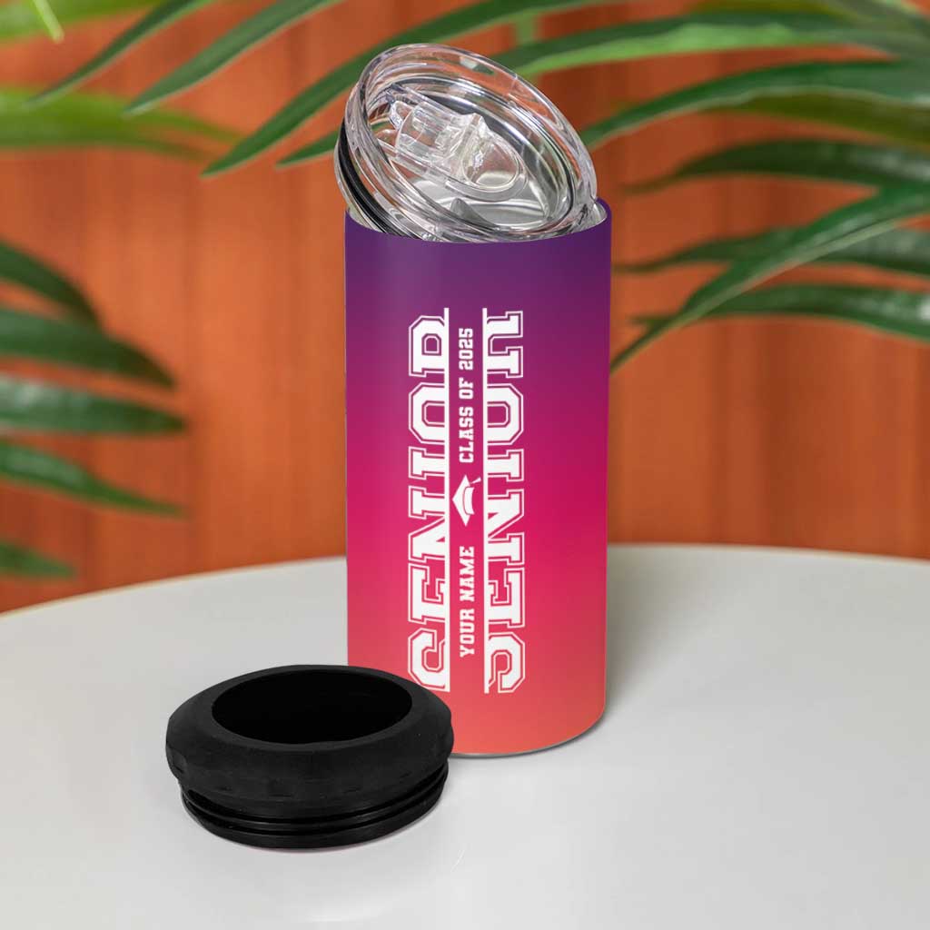Personalized Graduation Gifts For Her 4 in 1 Can Cooler Tumbler Custom Name She Believed She Could So She Did Seniors Class Of 2025