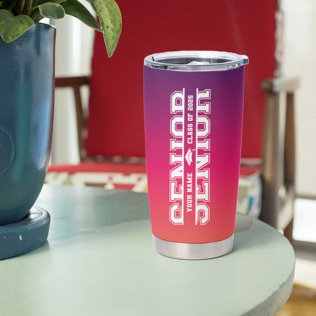 Personalized Graduation Gifts For Her Tumbler Cup Custom Name She Believed She Could So She Did Seniors Class Of 2025