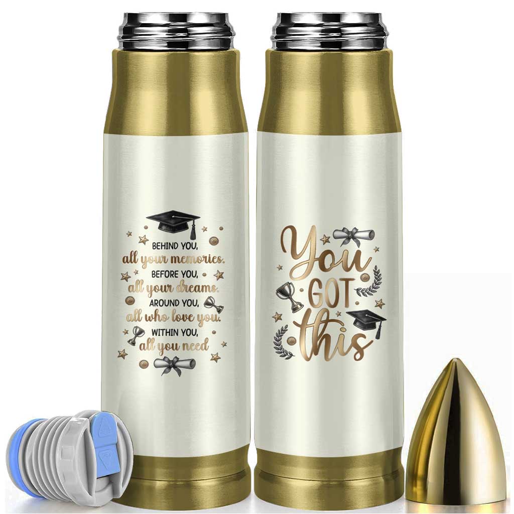 Graduation Gifts Bullet Tumbler Congrats You Did It Class Of 2025