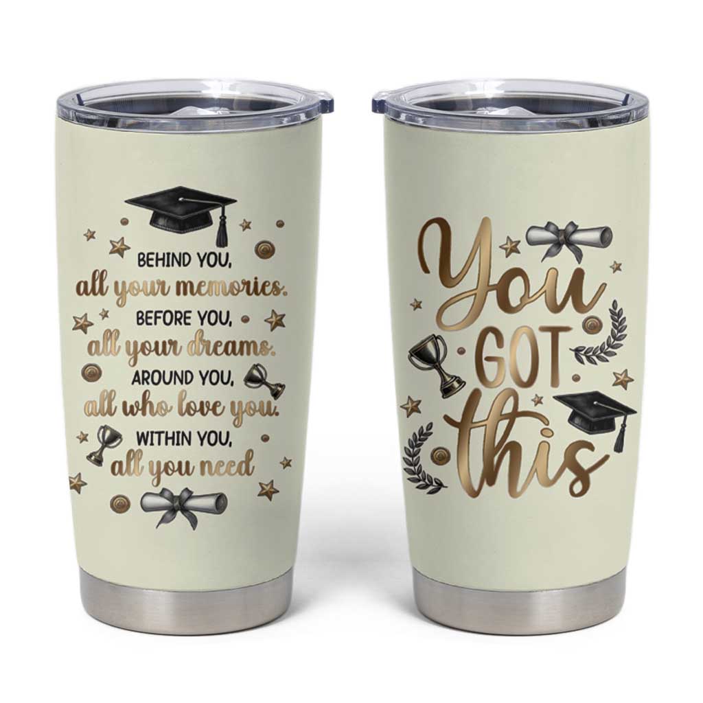 Graduation Gifts Tumbler Cup Congrats You Did It Class Of 2025