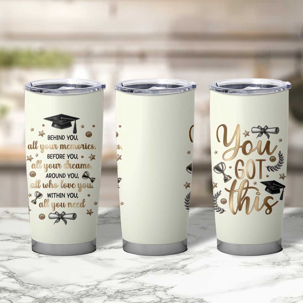 Graduation Gifts Tumbler Cup Congrats You Did It Class Of 2025