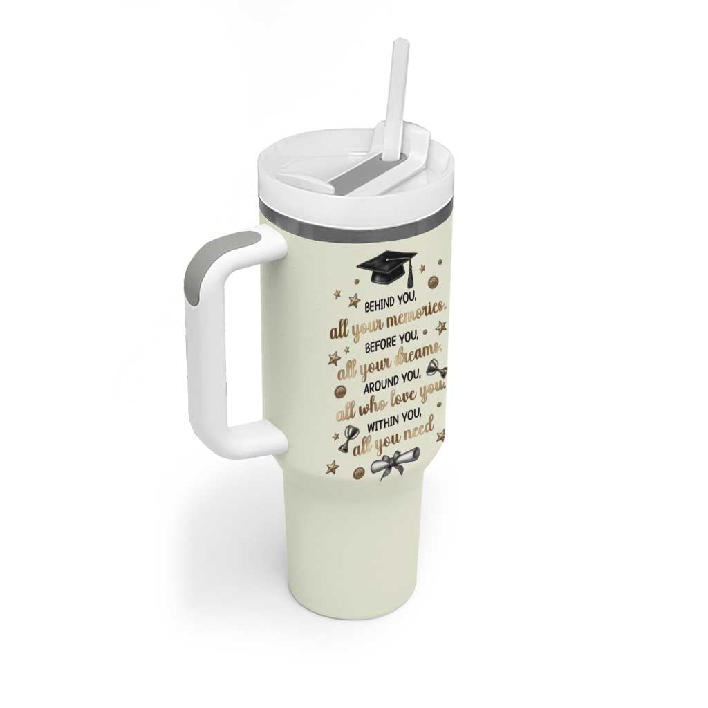 Graduation Gifts Tumbler With Handle Congrats You Did It Class Of 2025