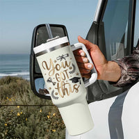 Graduation Gifts Tumbler With Handle Congrats You Did It Class Of 2025