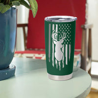 Personalized Hunting Tumbler Cup Custom Name Reindeer Season Christmas - Wonder Print Shop