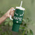 Personalized Hunting Tumbler With Handle Custom Name Reindeer Season Christmas - Wonder Print Shop