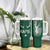 Personalized Hunting Tumbler With Handle Custom Name Reindeer Season Christmas - Wonder Print Shop