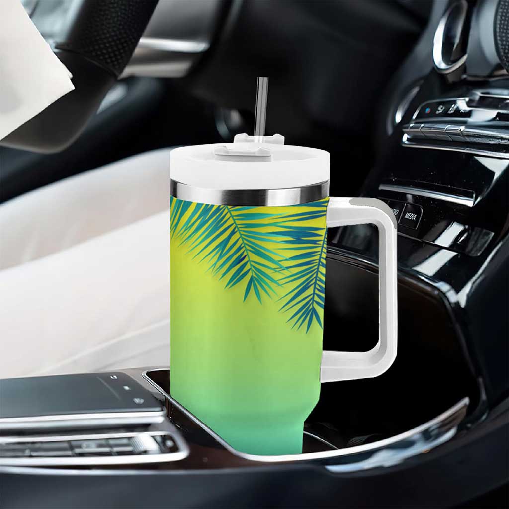 Personalized Beach Trip Vacation Tumbler With Handle Custom Name Family Trip 2024 - Wonder Print Shop