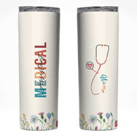 Personalized Medical Assiant Skinny Tumbler Custom Name Nurse Gifts MA - Wonder Print Shop