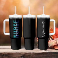 Personalized Registered Nurse Tumbler With Handle Custom Name Nursing Student Gifts RN - Wonder Print Shop