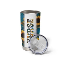 Personalized Pediatric Nurse Tumbler Cup Custom Name Nurse Gifts Sunflower - Wonder Print Shop