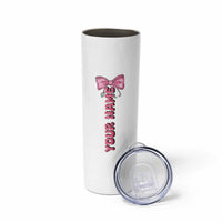 Personalized Nurse Gifts Skinny Tumbler Custom Name In My Nurse Era Coquette - Wonder Print Shop