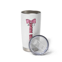 Personalized Nurse Gifts Tumbler Cup Custom Name In My Nurse Era Coquette - Wonder Print Shop