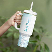 Personalized Teacher Tumbler With Handle Custom Name It Takes A Big Heart To Help Shape Little Minds - Wonder Print Shop