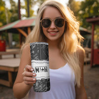 Personalized Math Teacher Skinny Tumbler Custom Name Best Math Teacher Ever - Wonder Print Shop