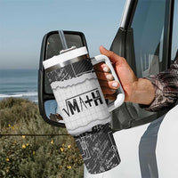 Personalized Math Teacher Tumbler With Handle Custom Name Best Math Teacher Ever - Wonder Print Shop