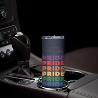 Rainbow LGBT Pride Skinny Tumbler - Wonder Print Shop