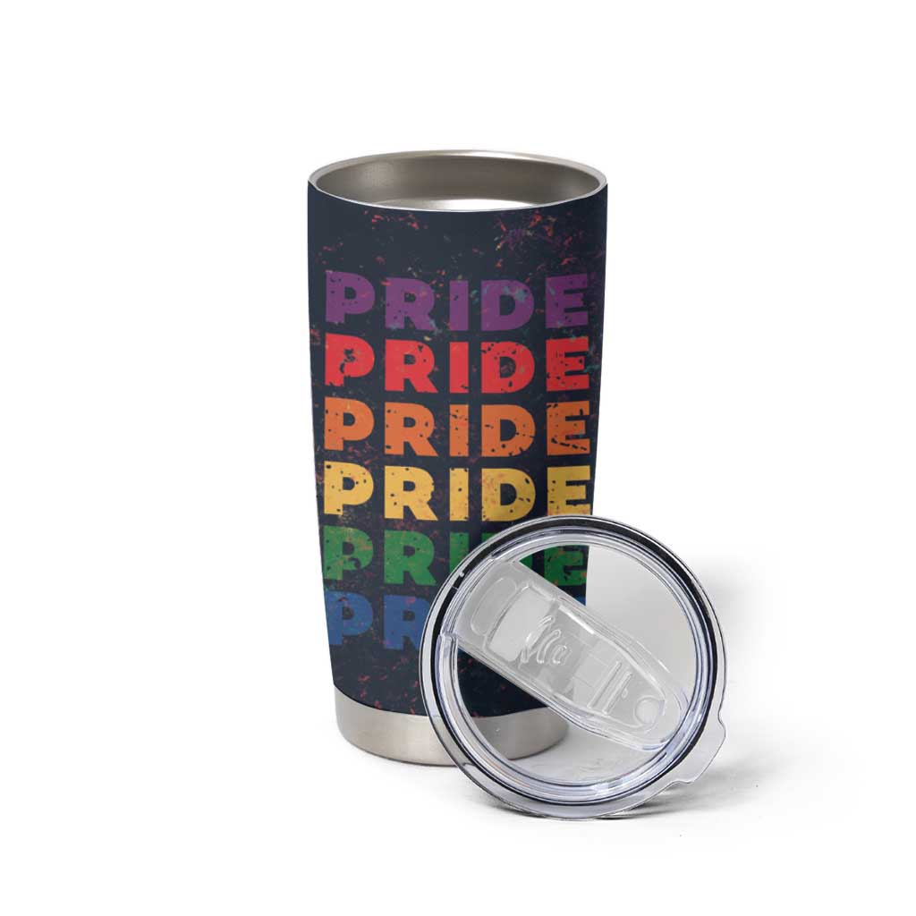 Rainbow LGBT Pride Tumbler Cup - Wonder Print Shop