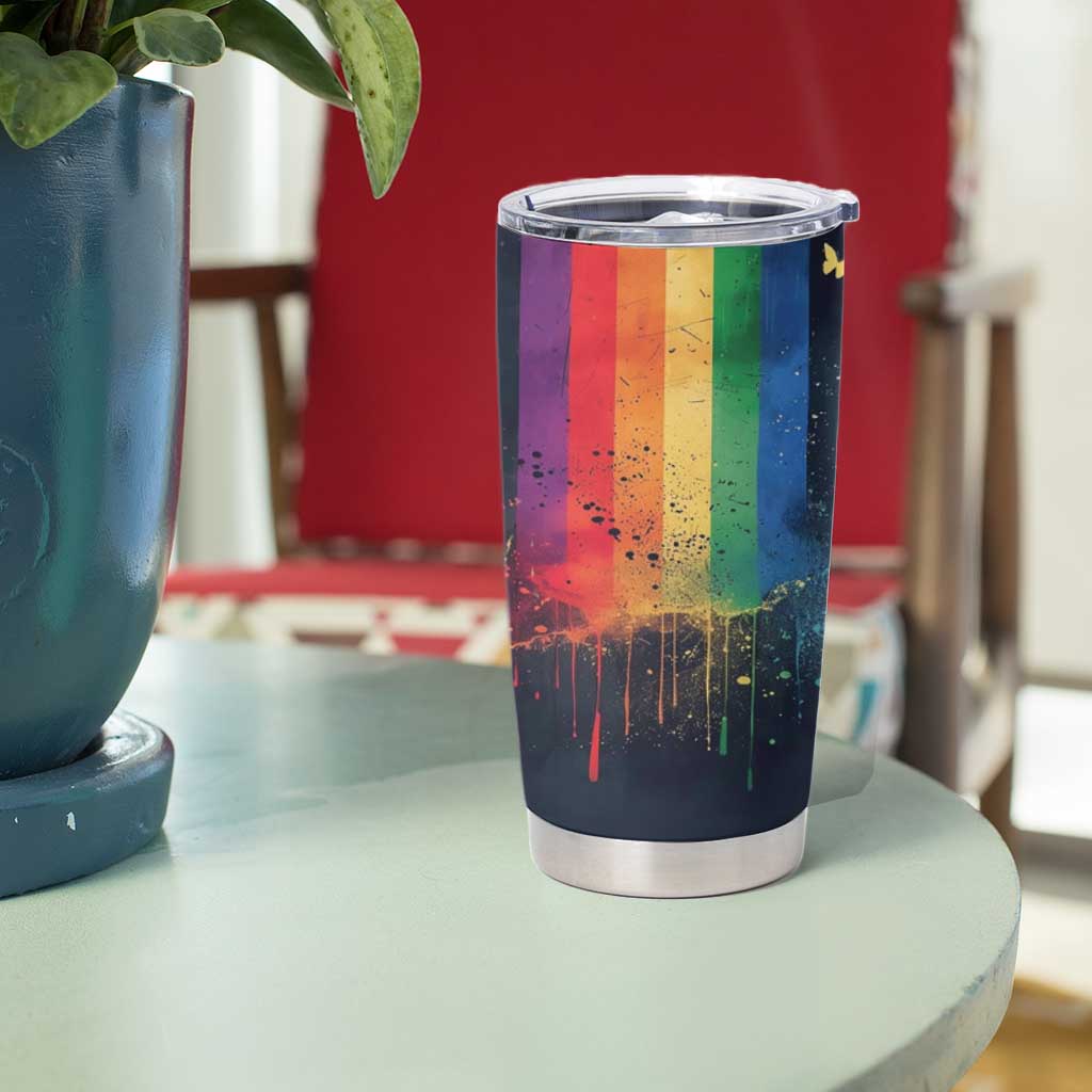 Rainbow LGBT Pride Tumbler Cup - Wonder Print Shop