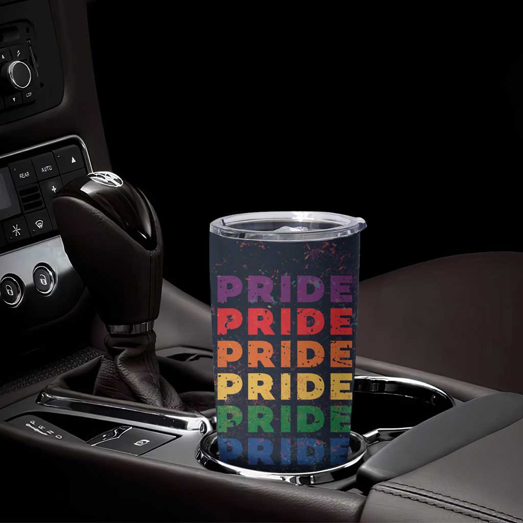 Rainbow LGBT Pride Tumbler Cup - Wonder Print Shop