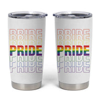 Gay Pride Tumbler Cup LGBTQ Rainbow Flag - Wonder Print Shop