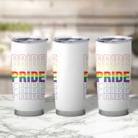 Gay Pride Tumbler Cup LGBTQ Rainbow Flag - Wonder Print Shop