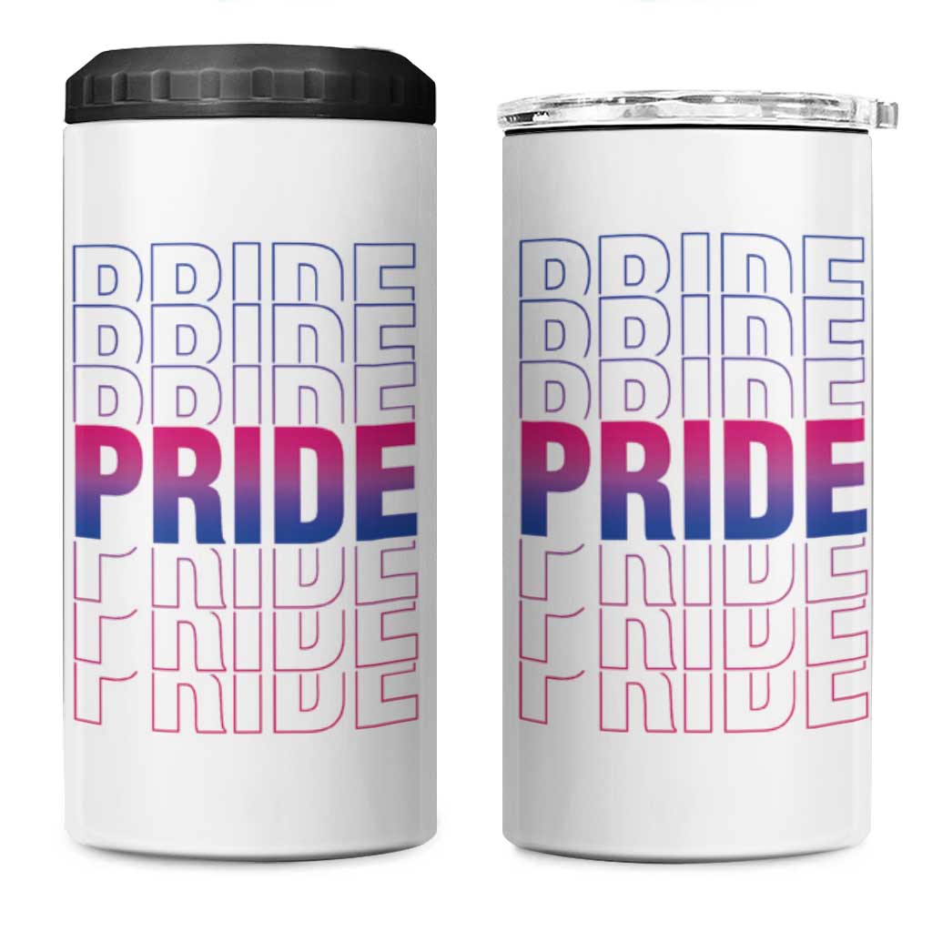 Lesbian Pride 4 in 1 Can Cooler Tumbler LGBTQ Les Flag - Wonder Print Shop