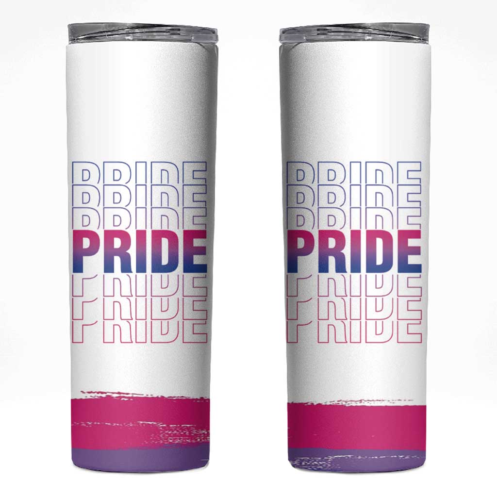Lesbian Pride Skinny Tumbler LGBTQ Les Flag - Wonder Print Shop