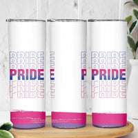 Lesbian Pride Skinny Tumbler LGBTQ Les Flag - Wonder Print Shop
