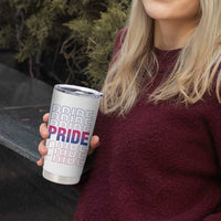 Lesbian Pride Tumbler Cup LGBTQ Les Flag - Wonder Print Shop