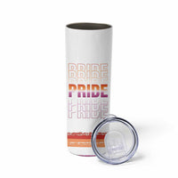 Transgender Pride Skinny Tumbler LGBTQ Trans Flag - Wonder Print Shop