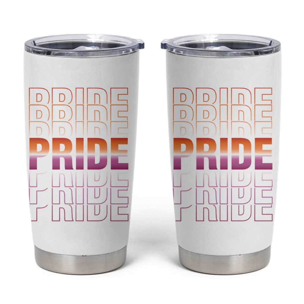 Transgender Pride Tumbler Cup LGBTQ Trans Flag - Wonder Print Shop