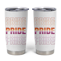 Transgender Pride Tumbler Cup LGBTQ Trans Flag - Wonder Print Shop