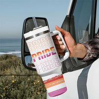 Transgender Pride Tumbler With Handle LGBTQ Trans Flag - Wonder Print Shop