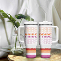 Transgender Pride Tumbler With Handle LGBTQ Trans Flag - Wonder Print Shop